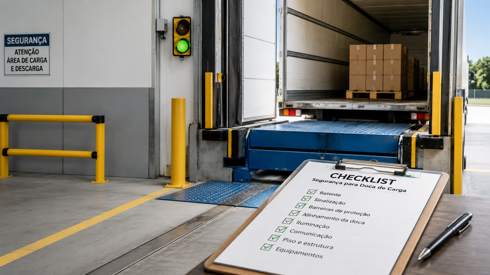 segurança em docas de carga docksteel blog checklist em docas